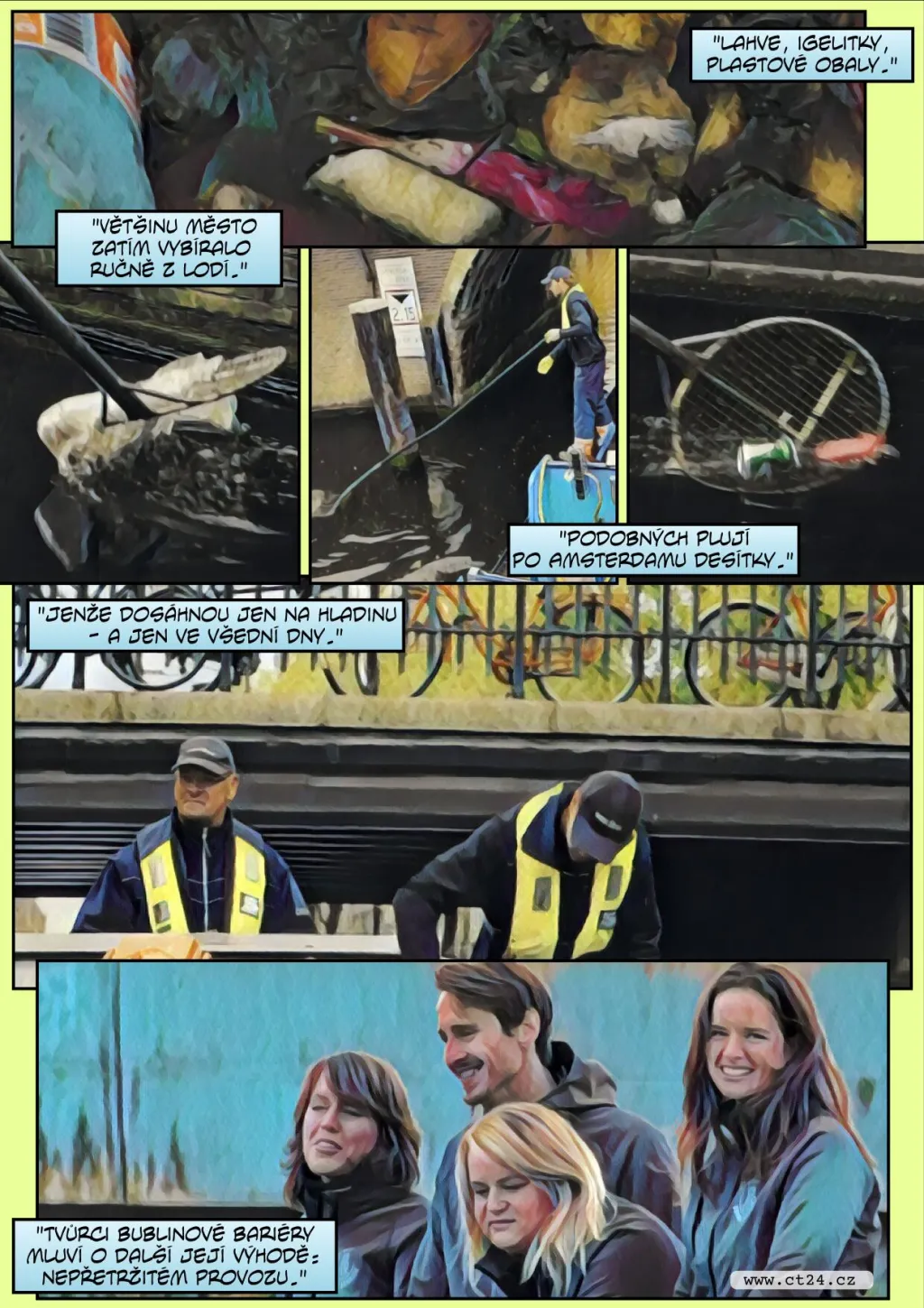 Lék na plastové odpady ve vodě? Vědci testují bariéru z bublin