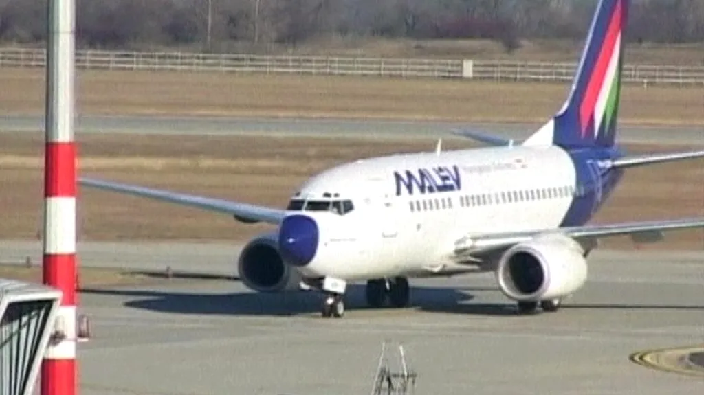 Letadlo aerolinek Malév