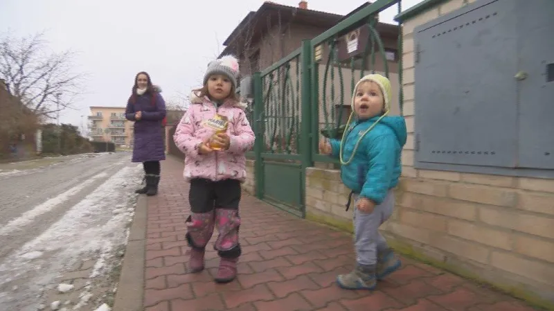 Denisa Rynešová a její děti