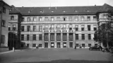 Městská knihovna na snímku z roku 1948
