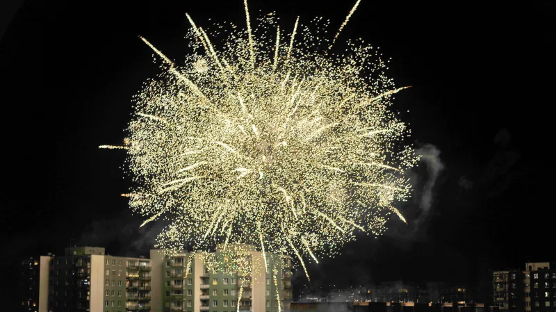 Vítání nového roku v Brně