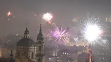 Praha vítá příchod nového roku