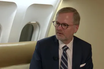 K dosažení míru je nutné být silný, řekl ČT Fiala