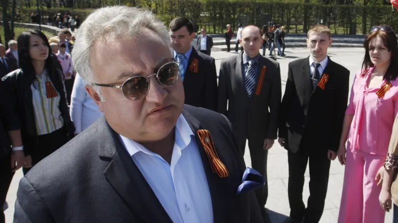 Bývalý poslanec za stranu Viktora Janukovyče Oleh Kalašnikov, na snímku z roku 2013