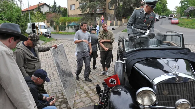 Natáčení filmu Lidice