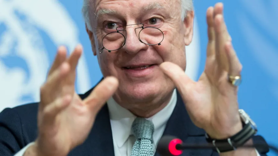 Zmocněnec OSN pro Sýrii Staffan de Mistura