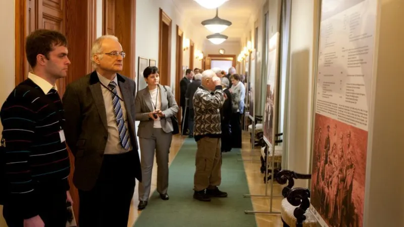 Slavnostní zahájení výstavy 100 let Československých legií