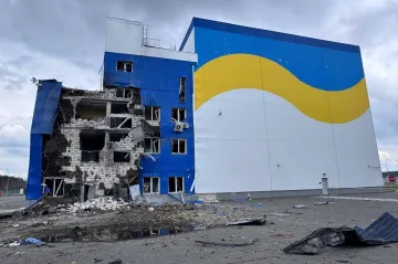 Ruský dron zasáhl sklad s jaderným palivem u Černobylu