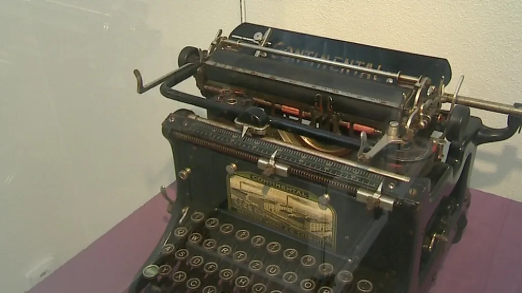 Výstava psacích strojů