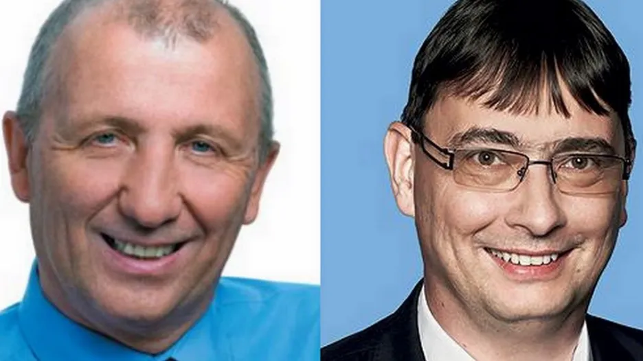 Antonín Weinert (vlevo) a Vladislav Lipovský