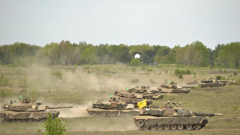 Tanky M1A2 Abrams ve výzbroji armády USA