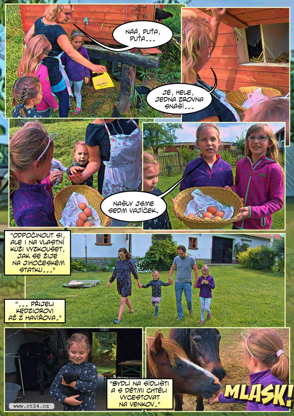 V Česku roste obliba agroturistiky