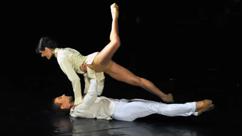 Bubeníček Ballet World při vystoupení na Šternberku