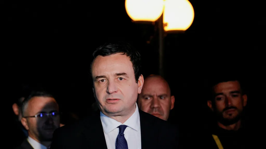 Kosovský premiér Albin Kurti