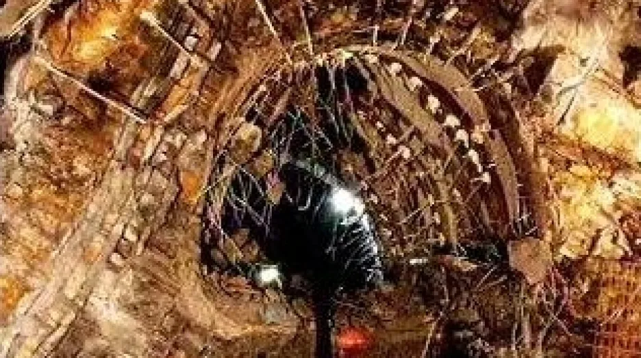 Ražba tunelu Blanka