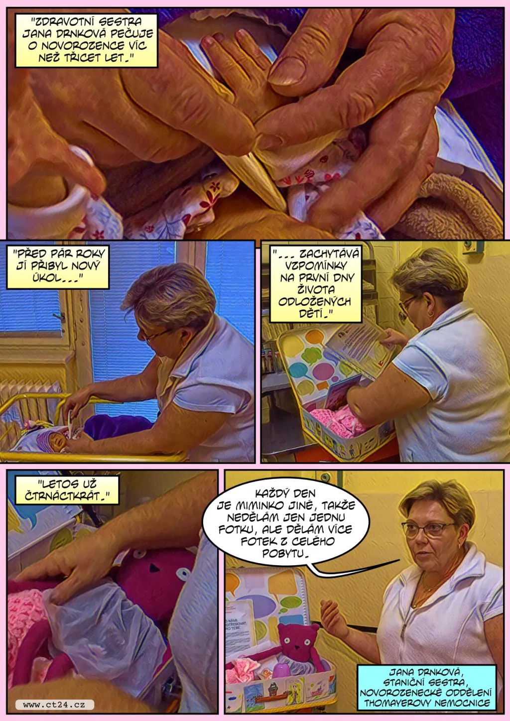 V Česku je ročně odloženo nebo odebráno až 500 novorozenců. Pomoci jim má projekt "Život v kufříku"