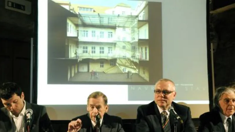 Představování projektu Knihovny Václava Havla