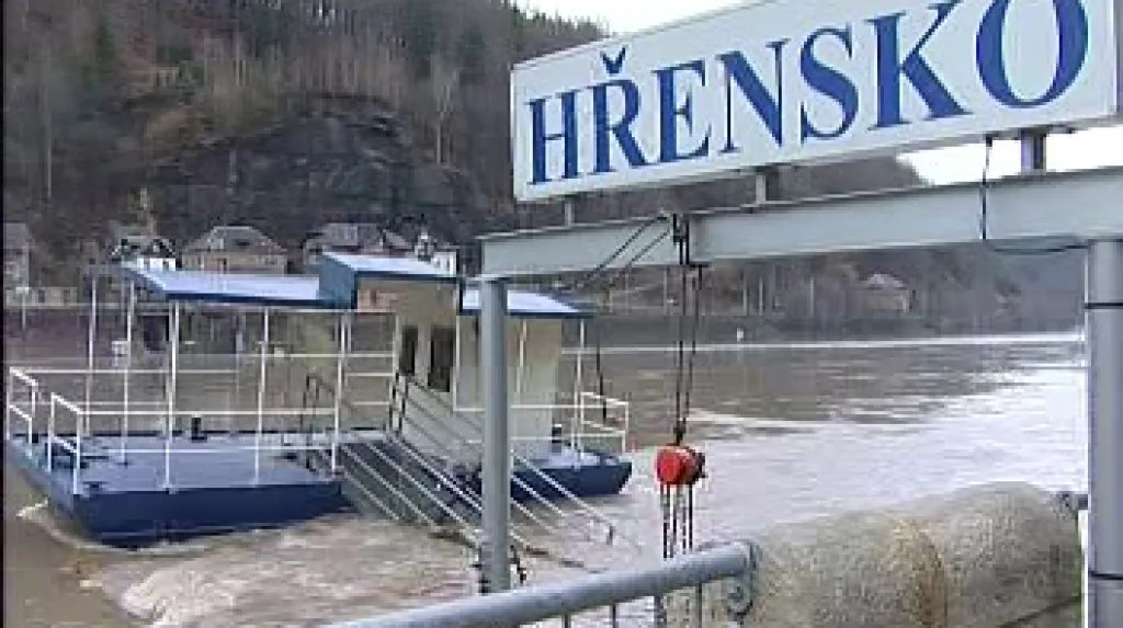 Povodeň v Hřensku