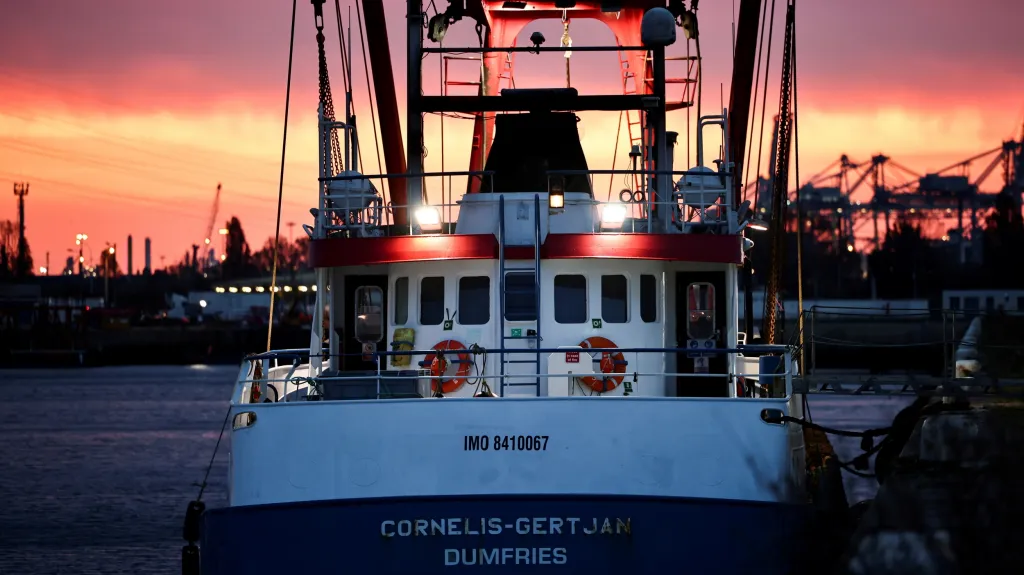 Britská rybářská loď Cornelis Gert Jan