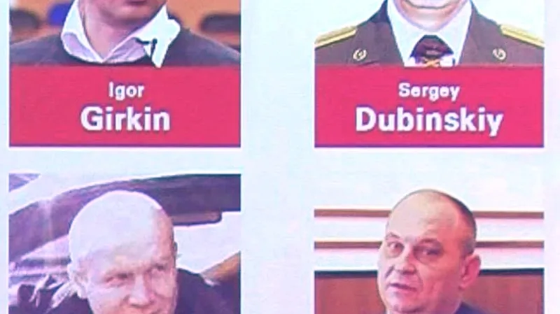 Podezřelí ze sestřelu letu MH17 nad Ukrajinou