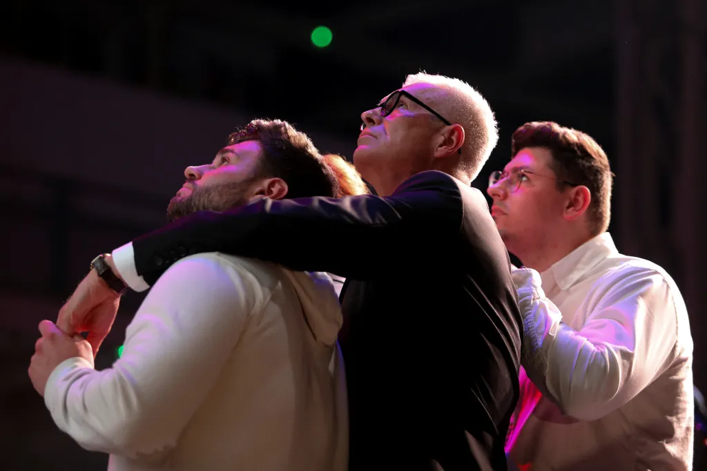 Ivan Korčok ve volebním štábu