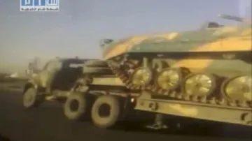 Syrské bojové vozidlo