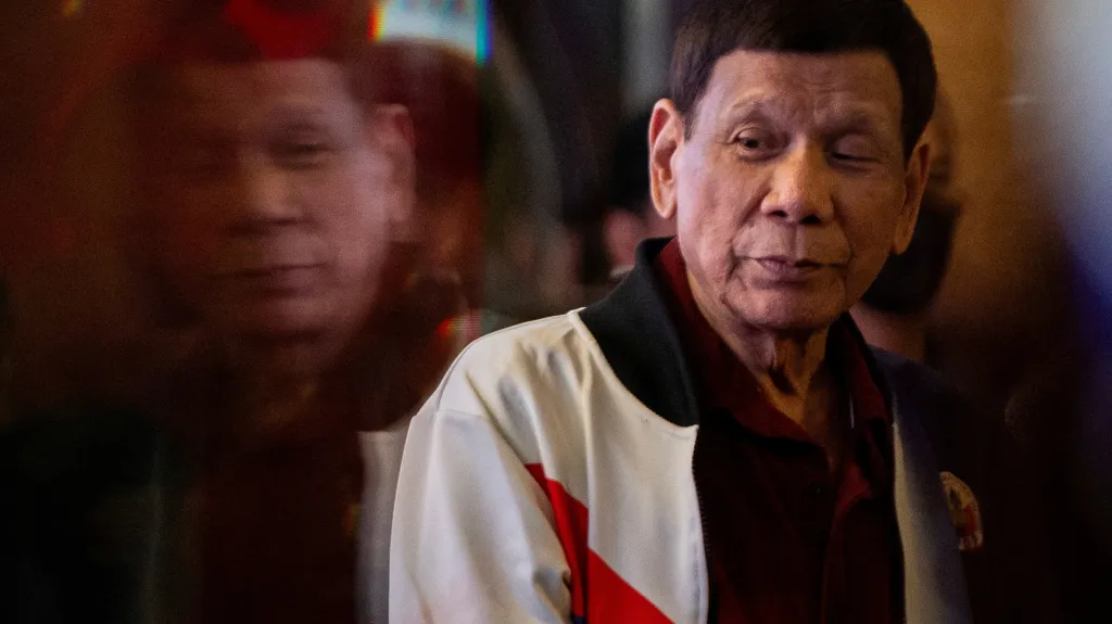 Bývalý filipínský prezident Rodrigo Duterte na snímku z února 2025
