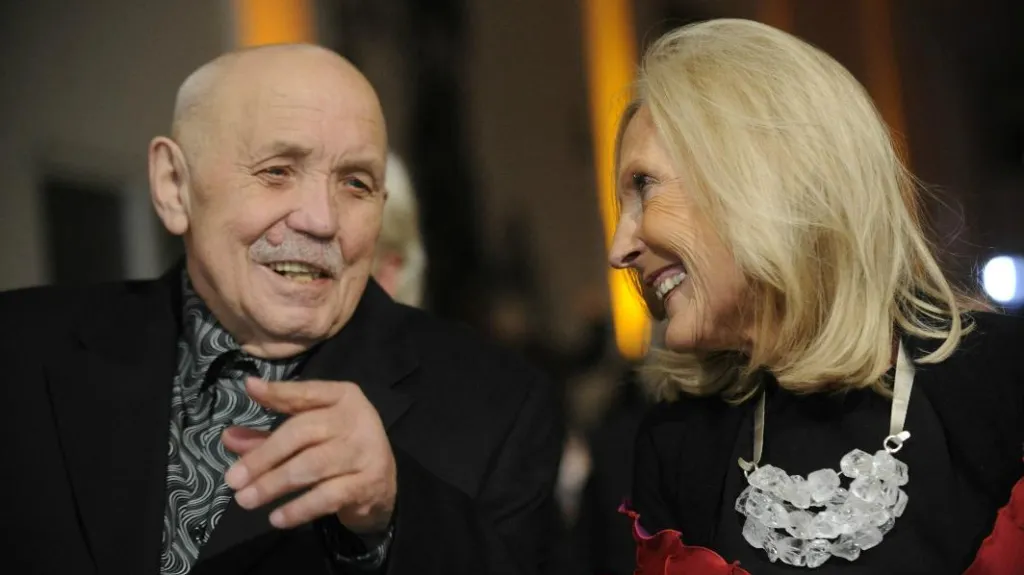 Vladimír Kopecký a Eva Jiřičná