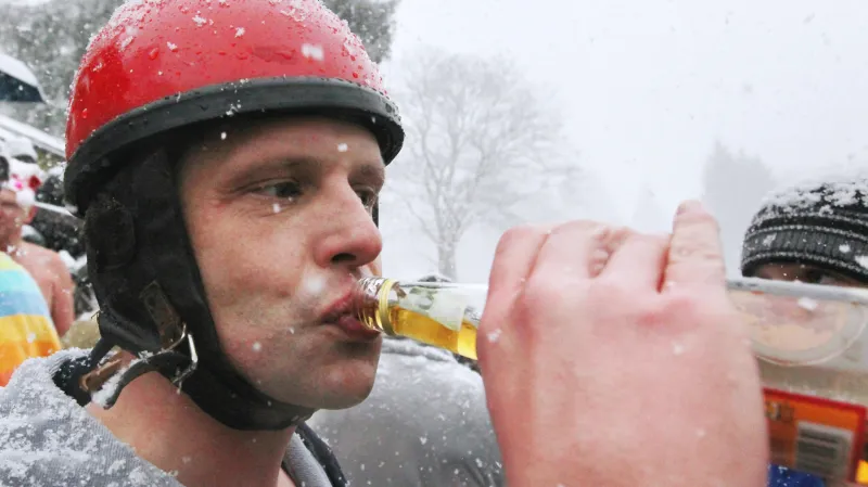 Setkání otužilců ve Vimperku