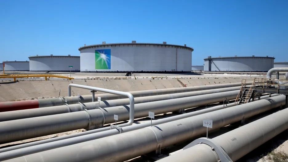 Ropovod společnosti Aramco v Saúdské Arábii (na snímku z roku 2018)
