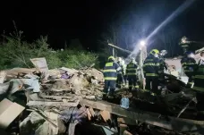 Výbuch na Znojemsku zcela zničil rodinný dům, jeden člověk zemřel