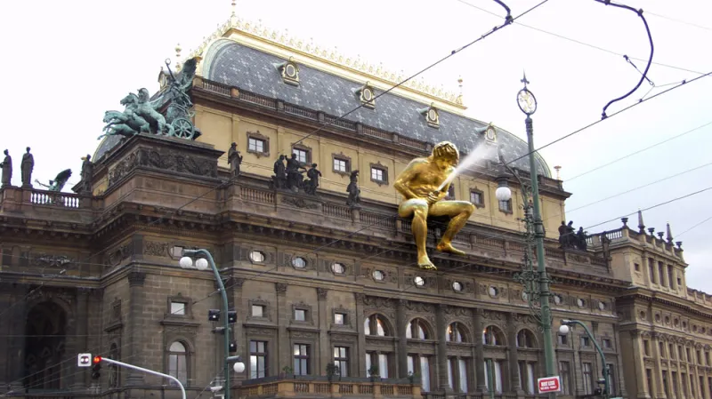 Socha Davida Černého