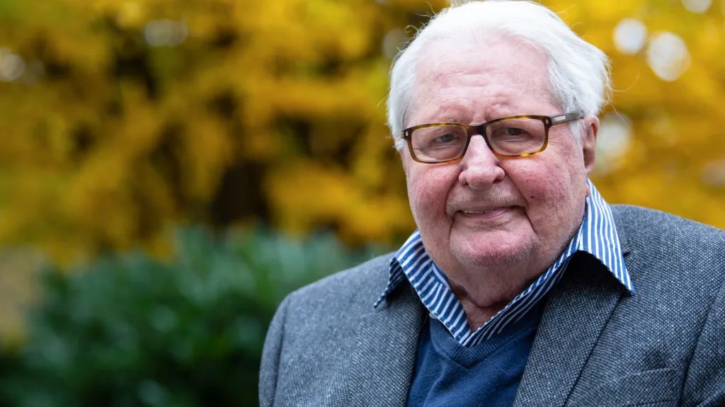 Hans-Jochen Vogel na snímku z listopadu 2019