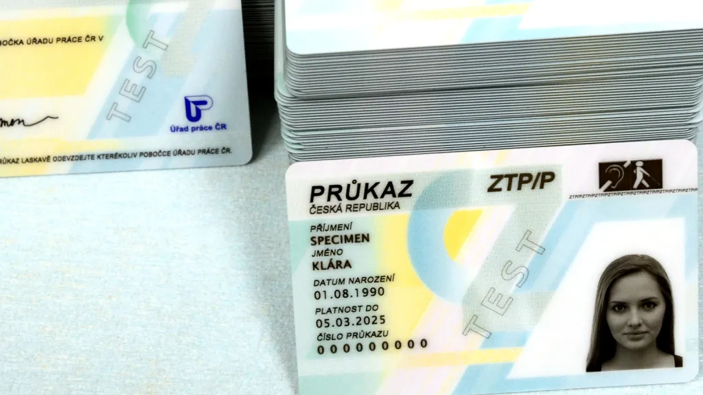 Nový průkaz pro lidi se zdravotním postižením