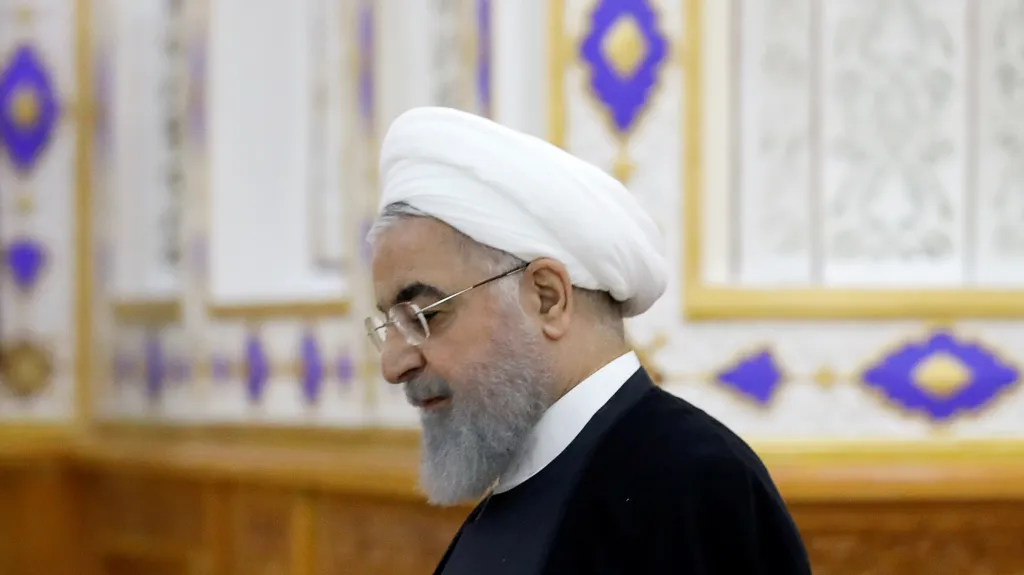 Íránský prezident Hasan Rouhání
