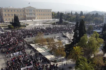 Řeckem opět otřásla celodenní stávka