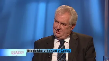 Expremiér Miloš Zeman
