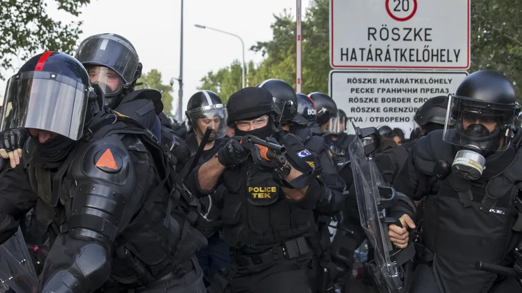 Maďarská policie