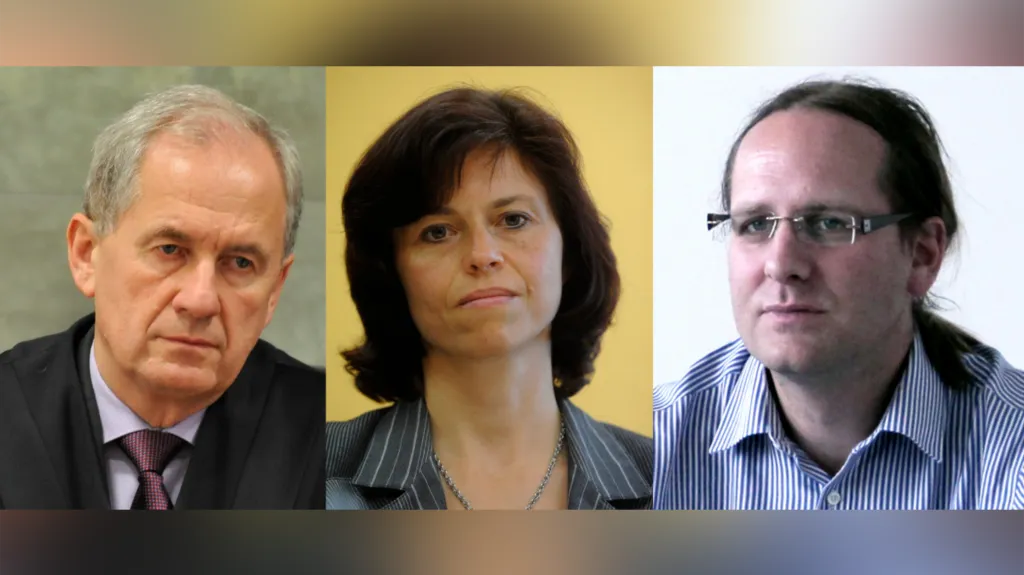 Josef Baxa, Daniela Zemanová a Jan Wintr