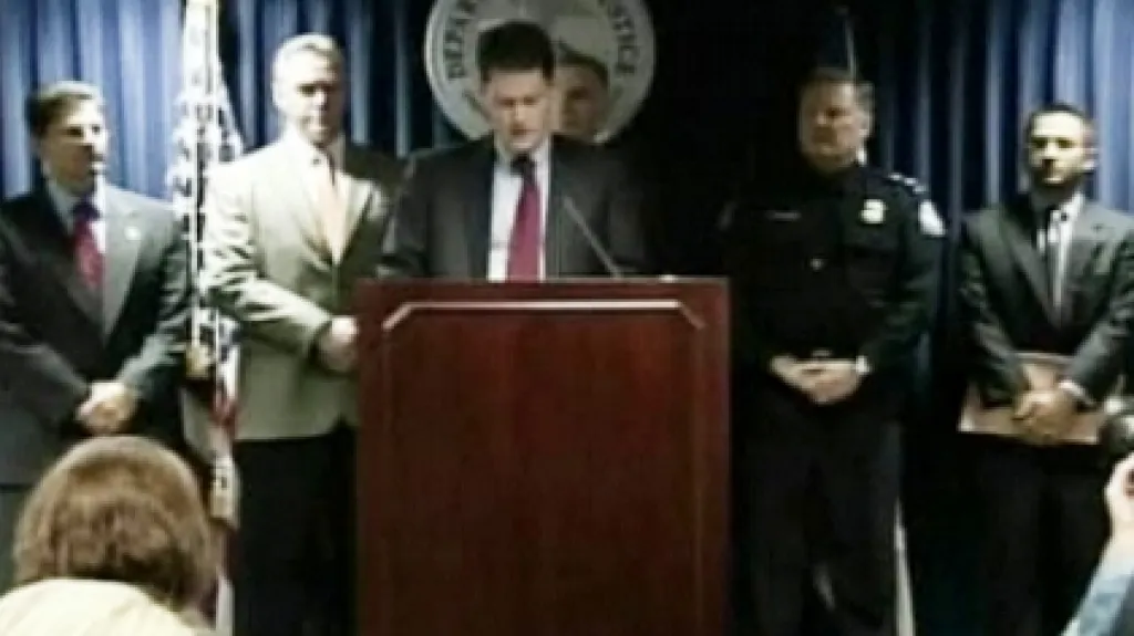 Brífink ministerstva spravedlnosti USA