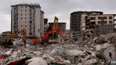 Následky zemětřesení v tureckém městě Antakya