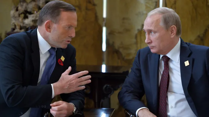 Neformální jednání mezi Abbottem a Putinem