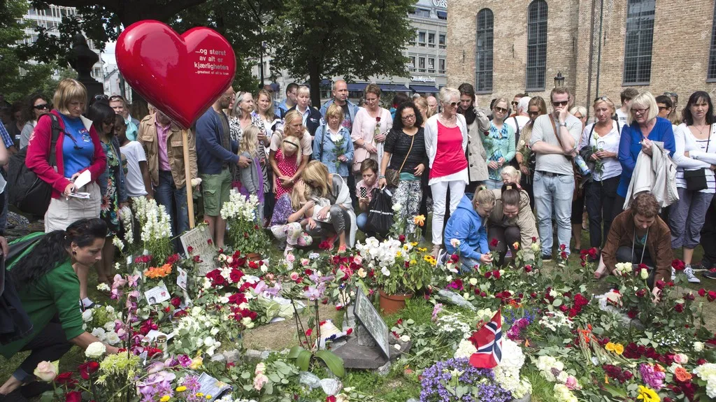 Pietní akce v Norsku