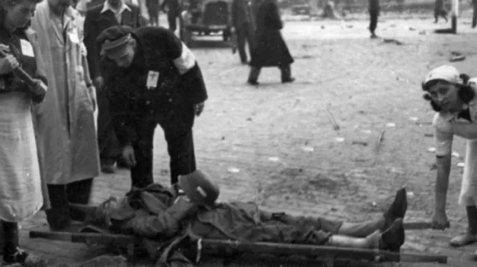 Oběť pražského povstání v květnu 1945