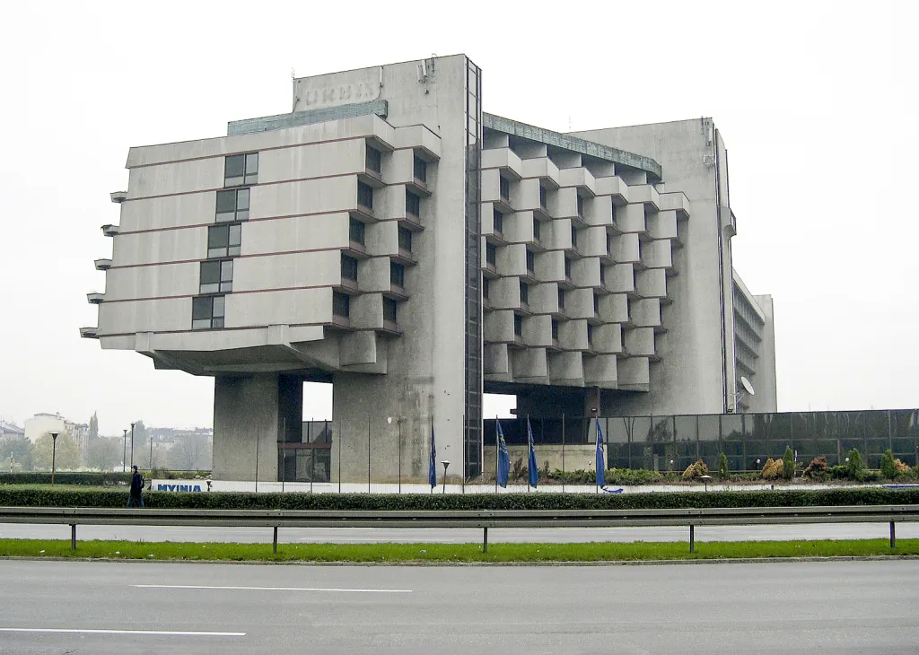 Hotel Forum v Krakově z let 1978–1989