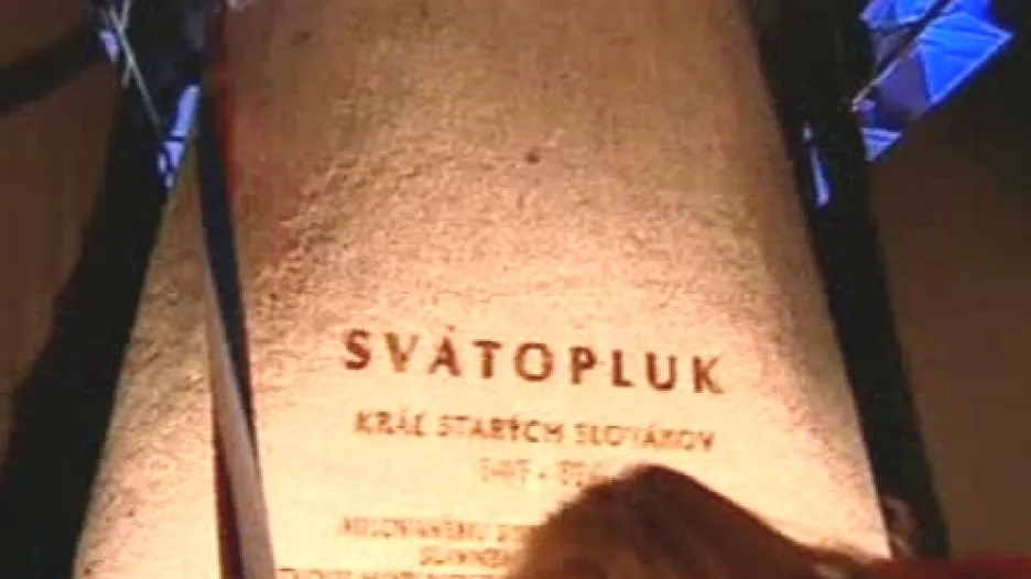 Socha knížete Svatopluka v Bratislavě