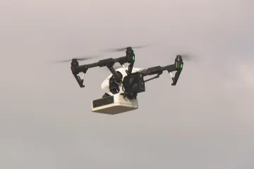 Vědci kontrolují pomocí dronů kvalitu ovzduší