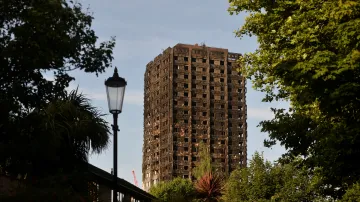 Grenfell Tower po mohutném požáru