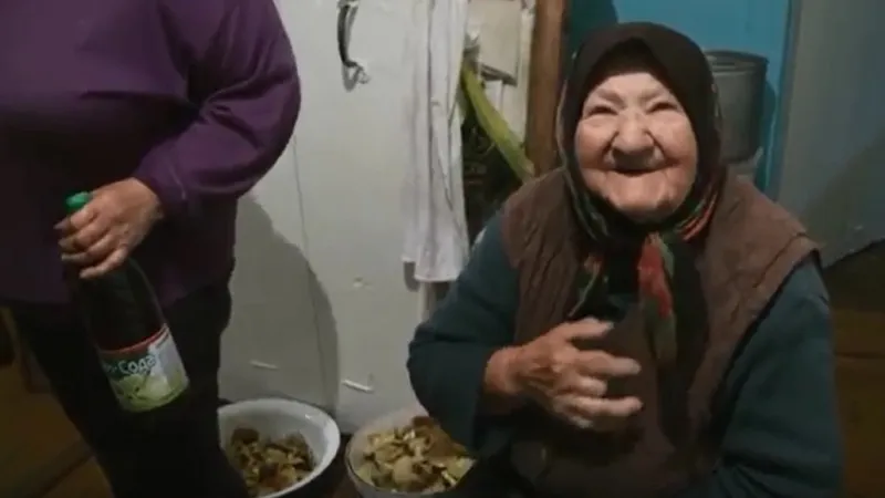 Jedna z takzvaných bábušek z Černobylu