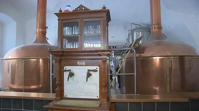 Vybavení pivovaru v Břevnově